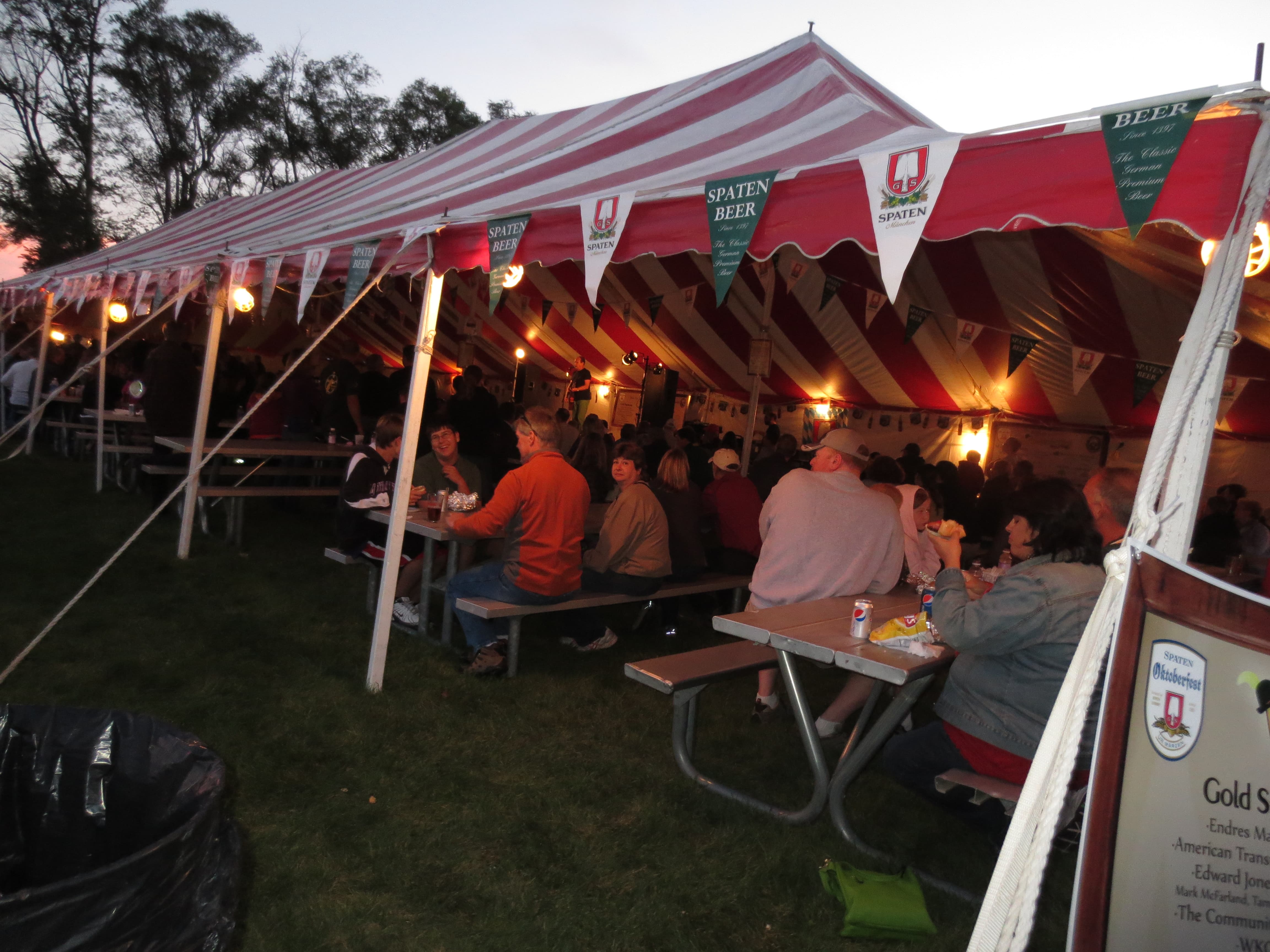 Wauktoberfest Beer Tent